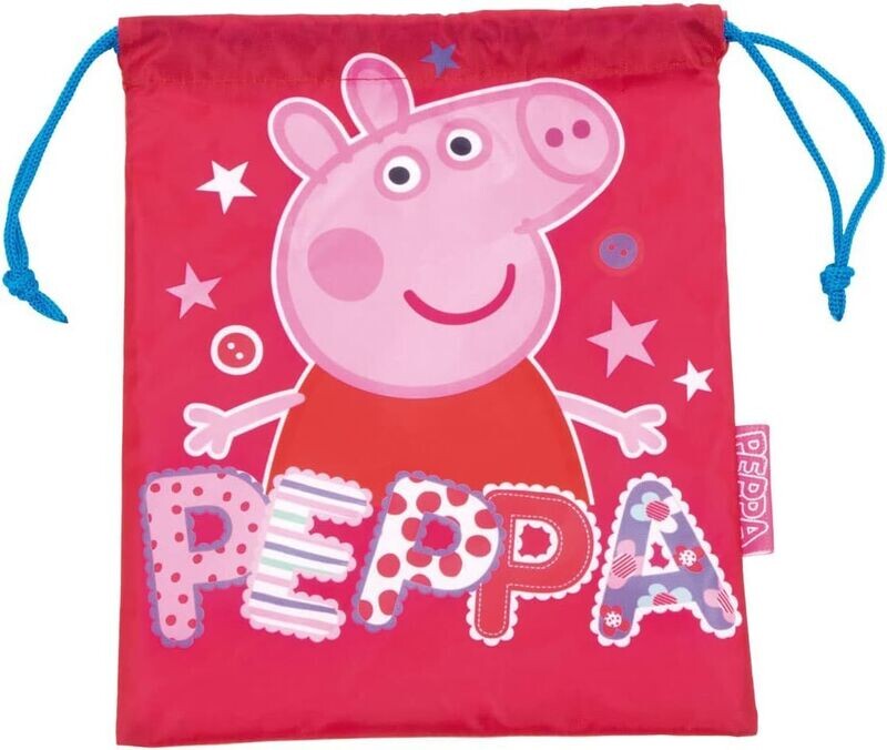 PEPPA PIG - Sac à goûter 26,5 x 21,5 cm