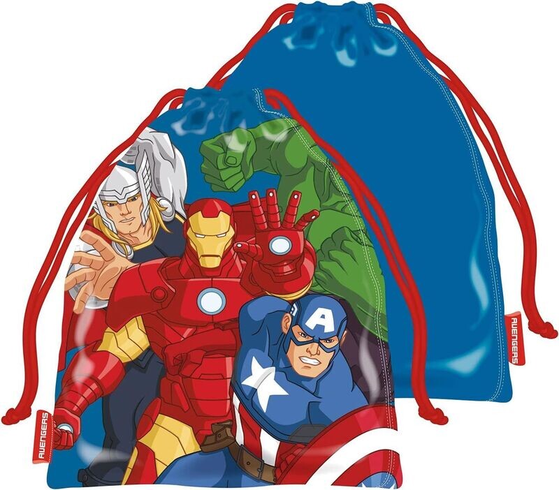 AVENGERS - Sac à goûter 26,5 x 21,5 cm