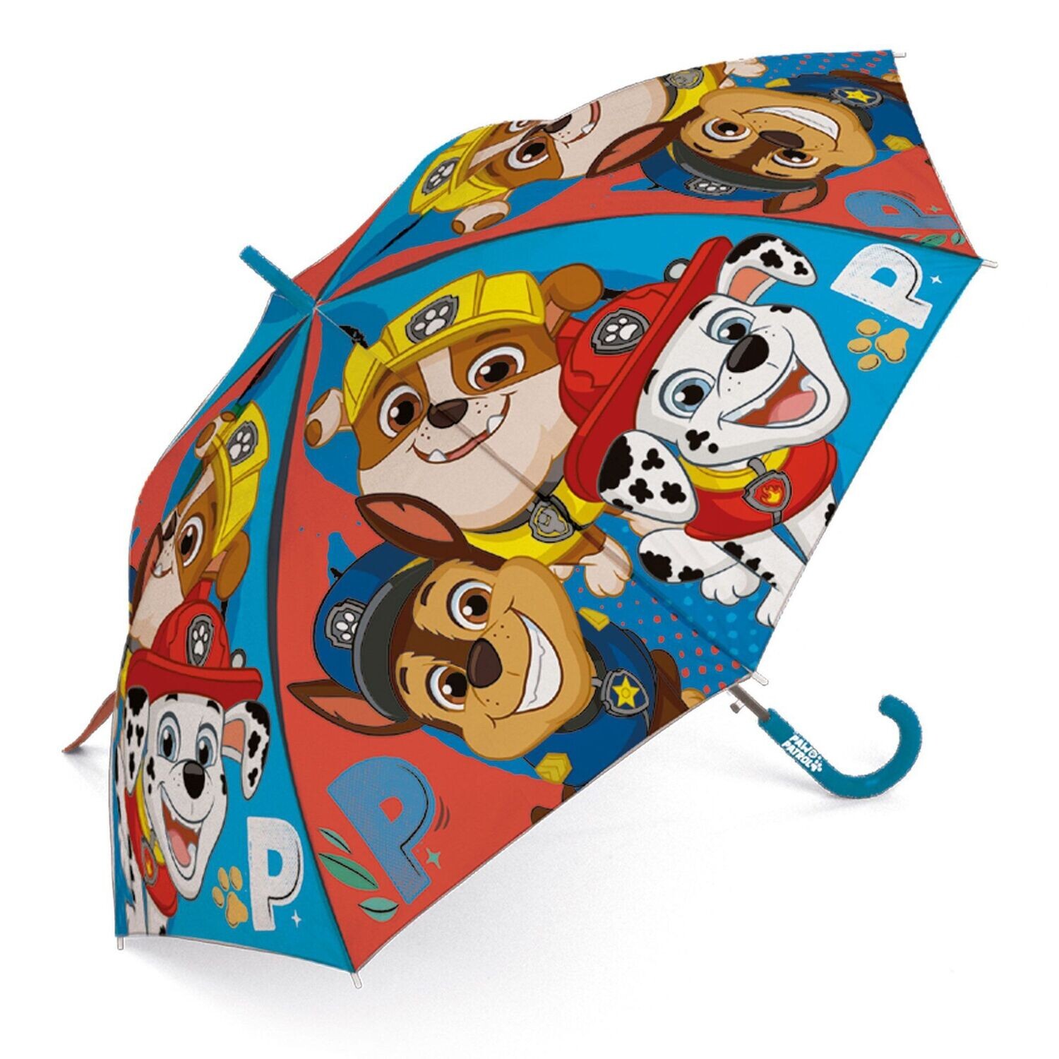 PAT'PATROUILLE - Parapluie 8 panneaux, diamètre 86 cm, Modèles :: Bleu clair