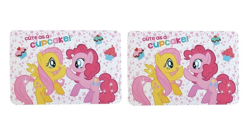MY LITTLE PONY - Lot de 2 sets de table