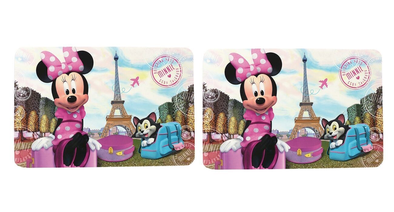 DISNEY MINNIE - Lot de 2 sets de table