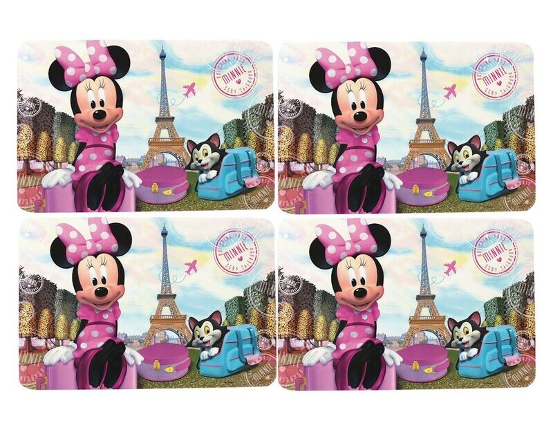 DISNEY MINNIE - Lot de 4 sets de table