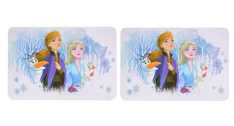 DISNEY REINE DES NEIGES - Lot de 2 sets de table