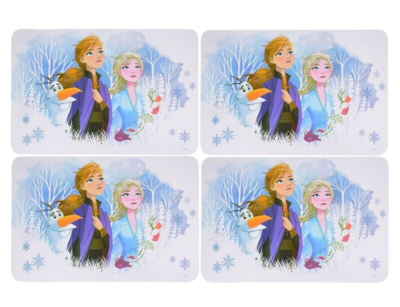 DISNEY REINE DES NEIGES - Lot de 4 sets de table