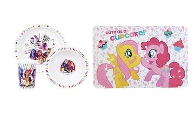 MY LITTLE PONY - Ensemble repas + set de table