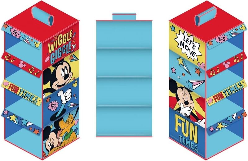 DISNEY MICKEY - Rangement 4 niveaux