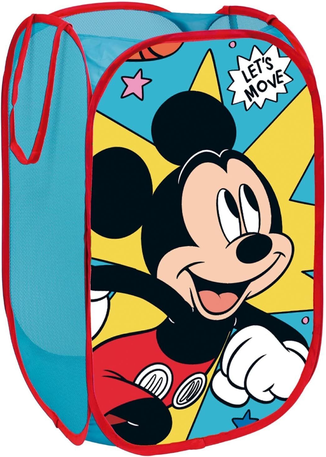 DISNEY MICKEY - Panier à linge - Sac à linge 36x36x58 cm
