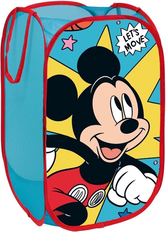 DISNEY MICKEY - Panier à linge - Sac à linge 36x36x58 cm