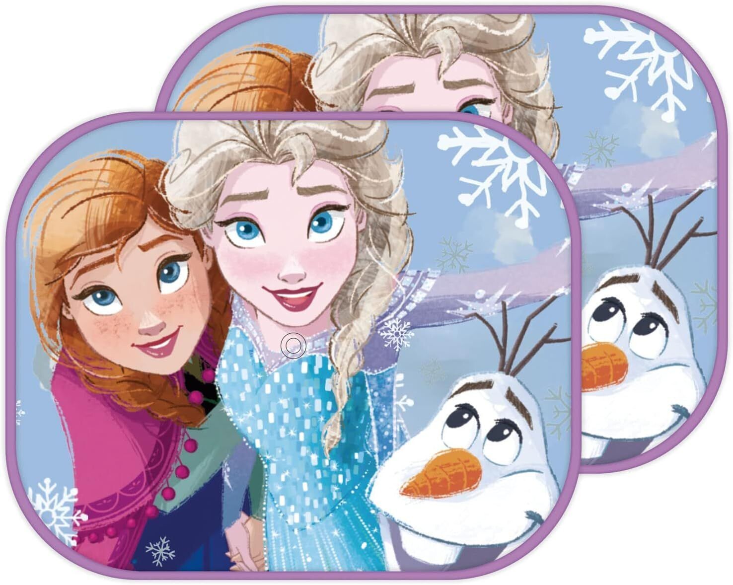 DISNEY REINE DES NEIGES - Lot de 2 pare-soleil 45 x 1,0 x 36,0 cm