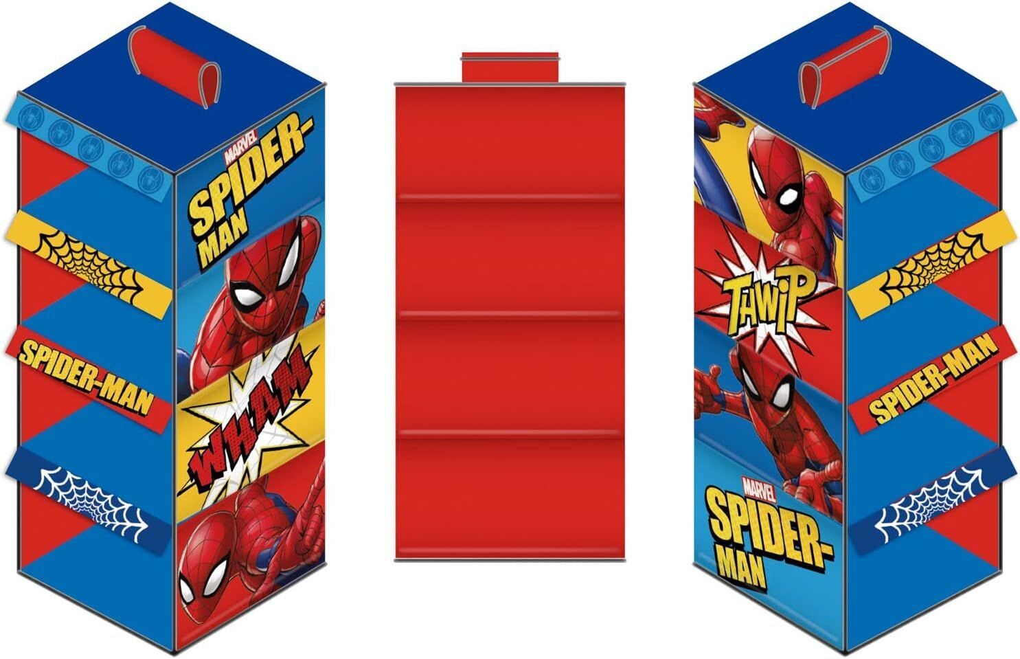 SPIDERMAN - Rangement 4 niveaux
