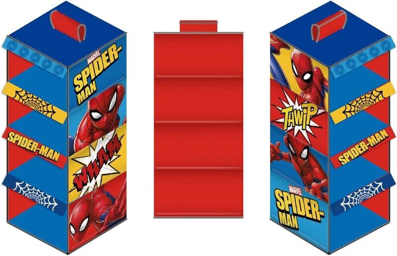 SPIDERMAN - Rangement 4 niveaux