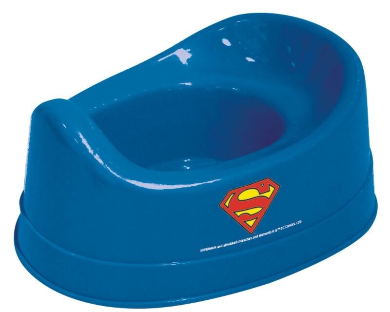 SUPERMAN - Pot d'apprentissage 26,5x22,5x20cm