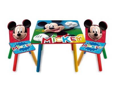 DISNEY MICKEY - Ensemble table et chaises