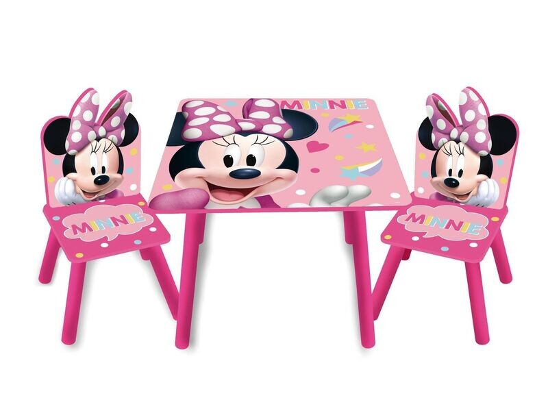 DISNEY MINNIE - Ensemble table et chaises