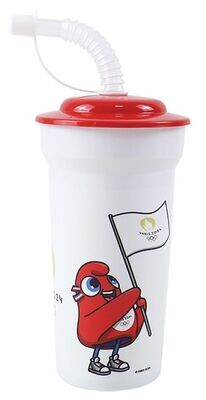JEUX OLYMPIQUES PARIS 2024 - Gobelet paille 400 mL