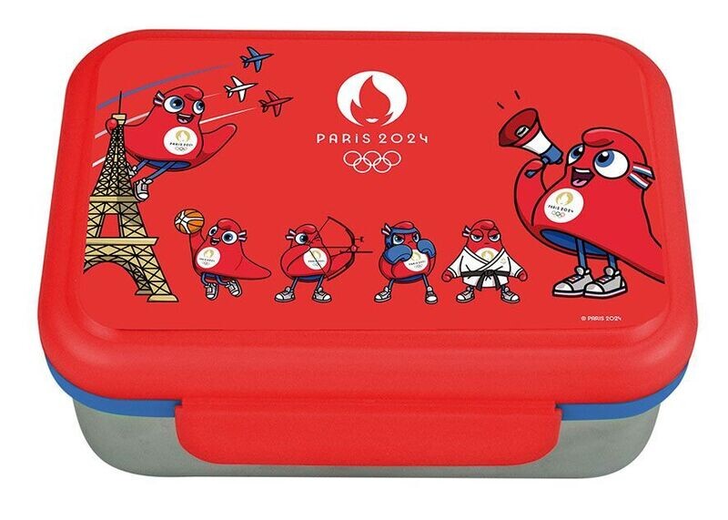 JEUX OLYMPIQUES PARIS 2024 - Boite goûter inox