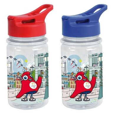 JEUX OLYMPIQUES PARIS 2024 - Gourde transparente à bec 380 mL