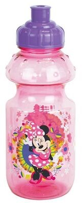 DISNEY MINNIE FLOWERS - Gourde transparente 350 mL