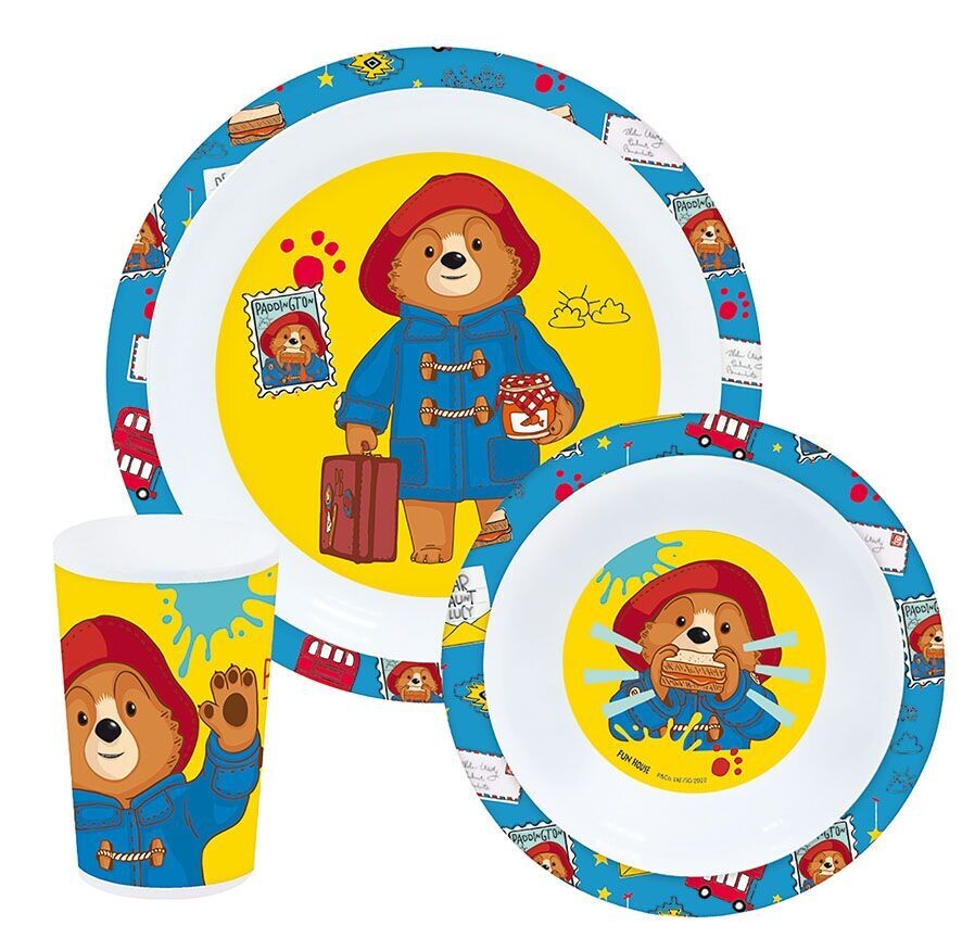 PADDINGTON - Ensemble repas (assiette, bol, verre)