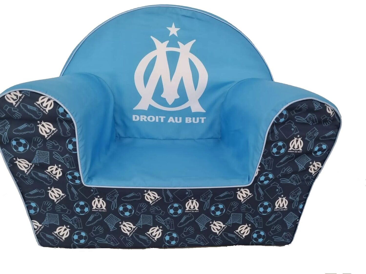 Fauteuil Enfant Voiture Gomoor – Canapé Bébé Dès 1 An, Housse Coton Lavable, Rembourrage Mousse, Fabriqué En UE