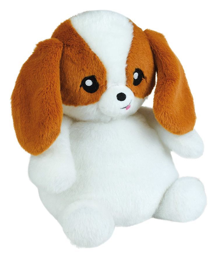 KIDIMOLS - Peluche bouillotte à graines 19 cm, Animal: Chien