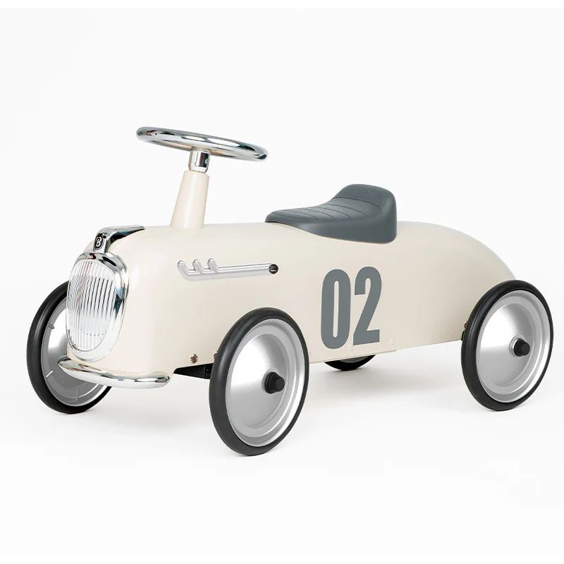 Porteur roadster blanc ivoire multidirectionnel