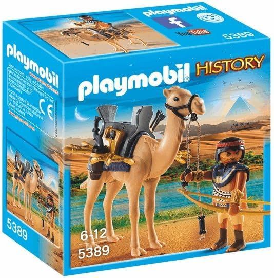 PLAYMOBIL - 5389 Combattant égyptien avec dromadaire