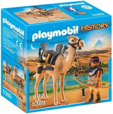 PLAYMOBIL - 5389 Combattant égyptien avec dromadaire