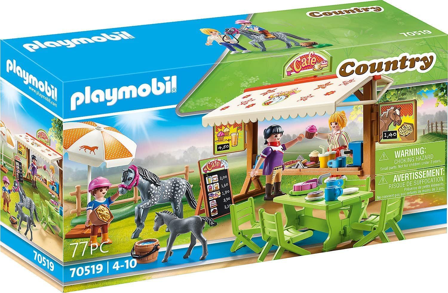 PLAYMOBIL - 70519 Café du Poney Club