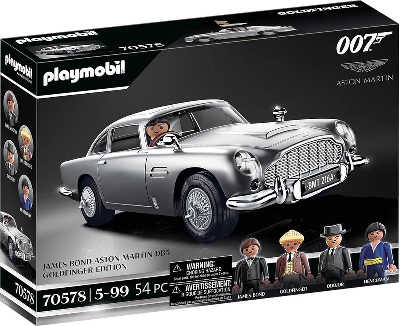 PLAYMOBIL - 70578 James Bond Aston Martin DB5 – Edition Goldfinger