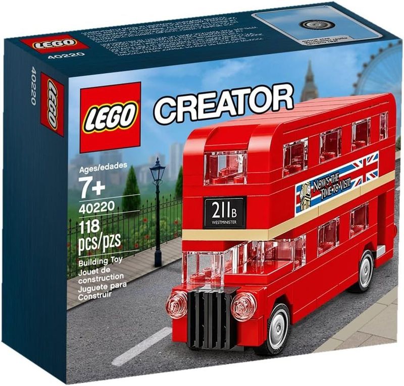 LEGO - 40220 CREATOR Bus londonien double étage