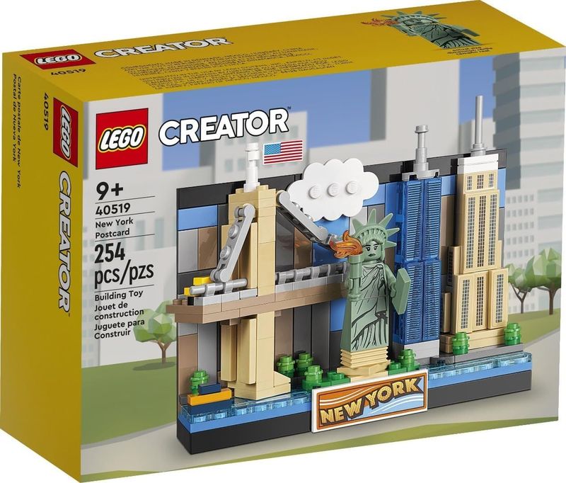 LEGO - 40519 CREATOR Carte postale New York