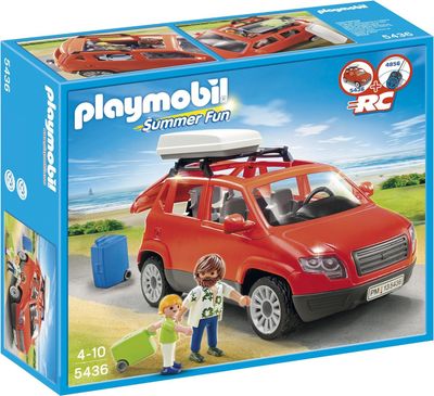 PLAYMOBIL - 5436 Voiture SUV avec coffre de toit