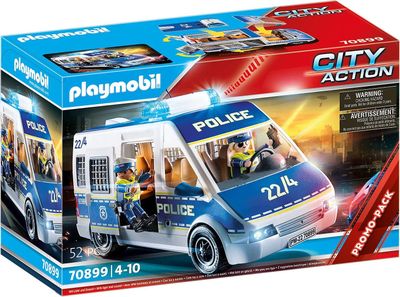 PLAYMOBIL - 70899 Fourgon de police avec effets lumineux et sonores
