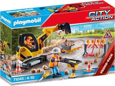 PLAYMOBIL - 71045 Travaux de chantier