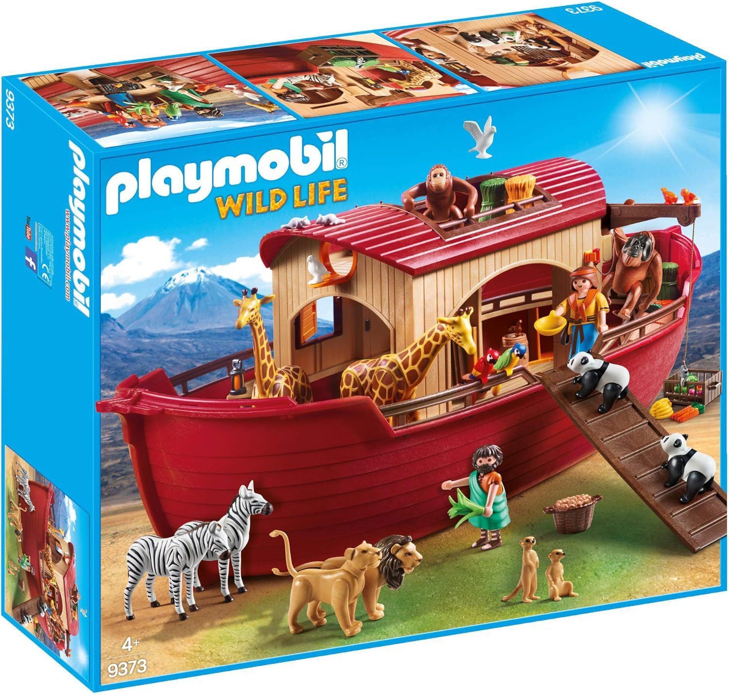 PLAYMOBIL - 9373 Arche de Noé avec animaux