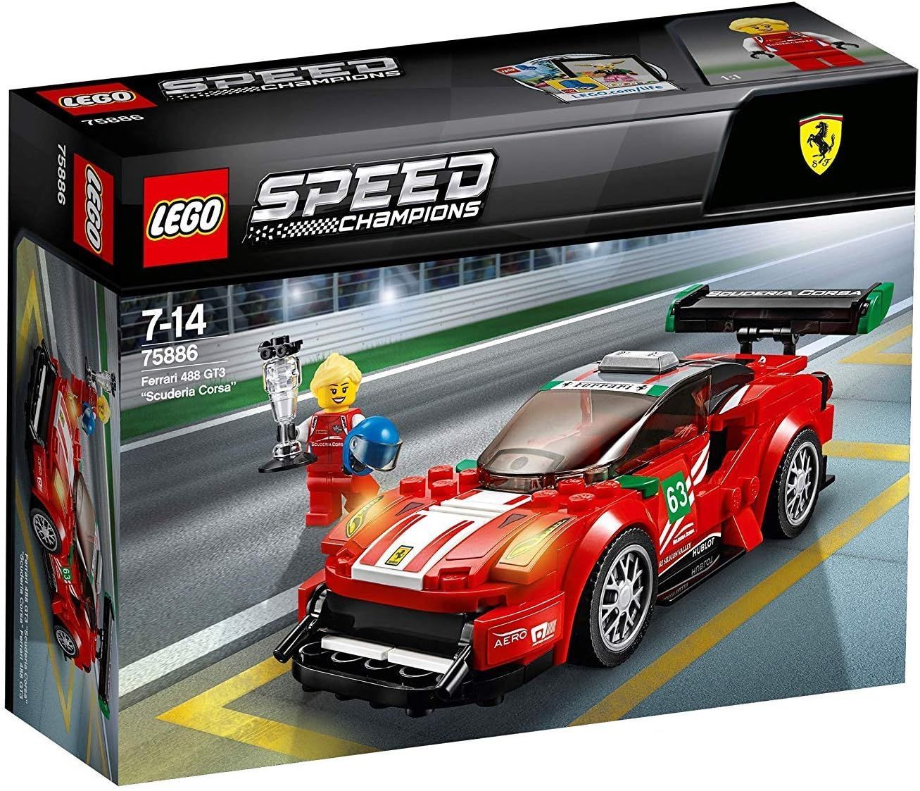 LEGO - 75886 Ferrari 488 GT3 (Scuderia Corsa)