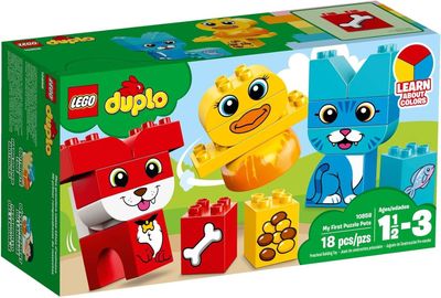 LEGO DUPLO - 10858 Puzzle animaux 1er âge