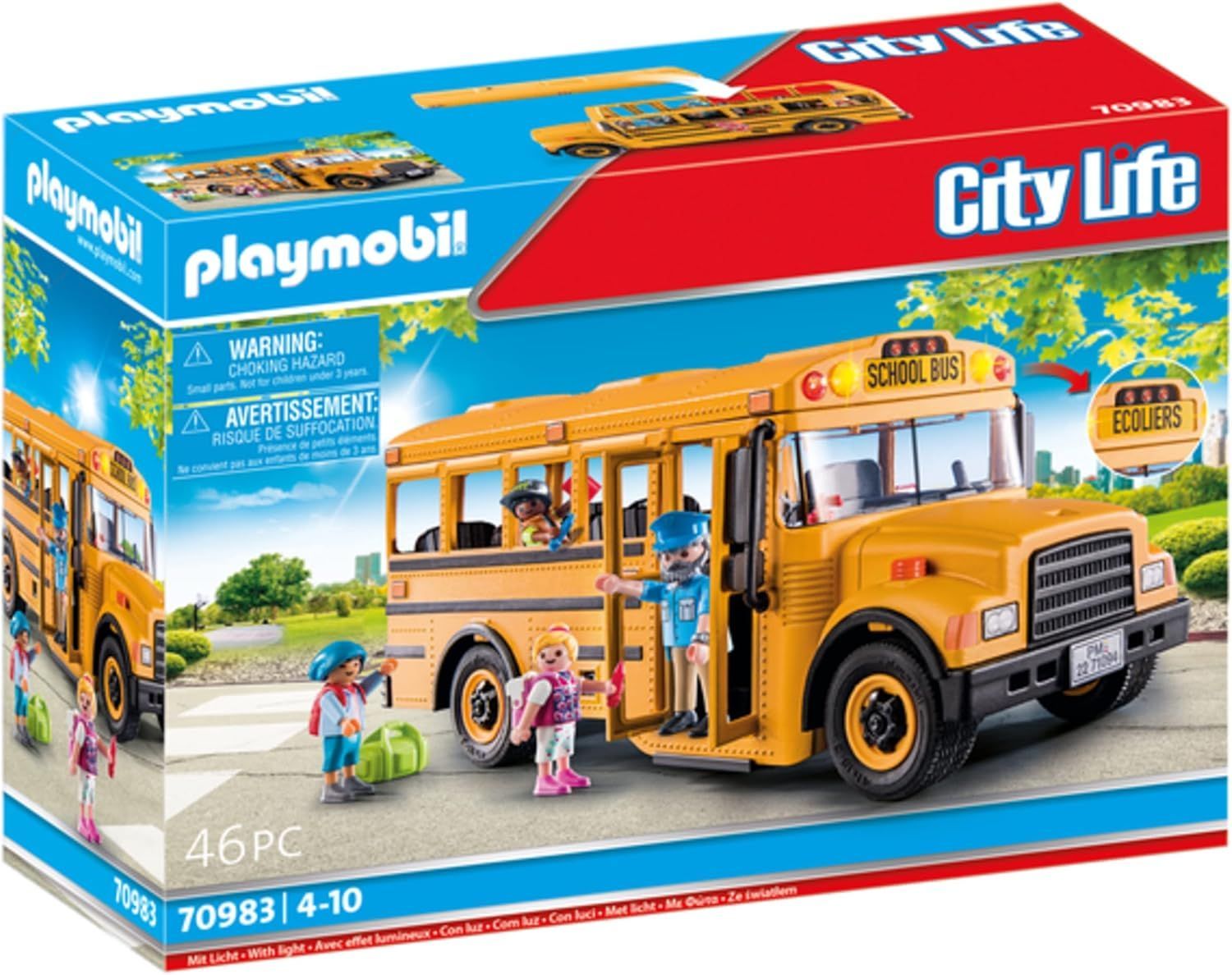 PLAYMOBIL - 70983 Bus scolaire