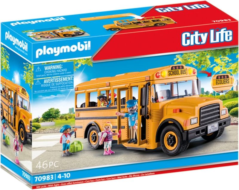 PLAYMOBIL - 70983 Bus scolaire