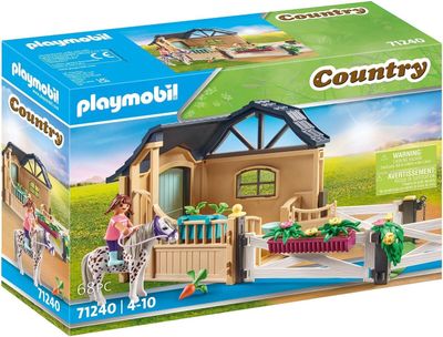 PLAYMOBIL - 71240 Extension de box avec cheval