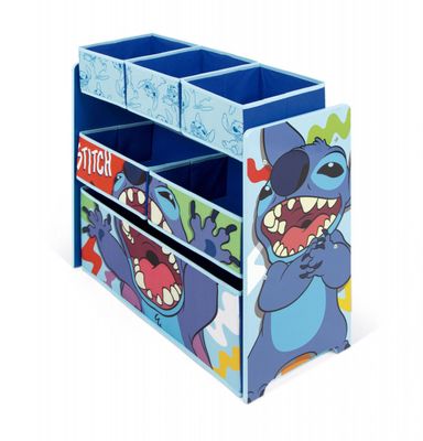 DISNEY STITCH - Meuble de rangement 6 corbeilles