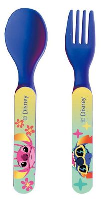 DISNEY LILO ET STITCH - Ensemble 2 couverts
