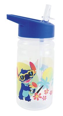 DISNEY LILO ET STITCH - Gourde transparente à bec 380 mL