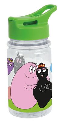 BARBAPAPA - Gourde transparente à bec 380 mL