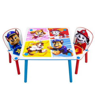 PAT'PATROUILLE - Ensemble table et 2 chaises pour enfants