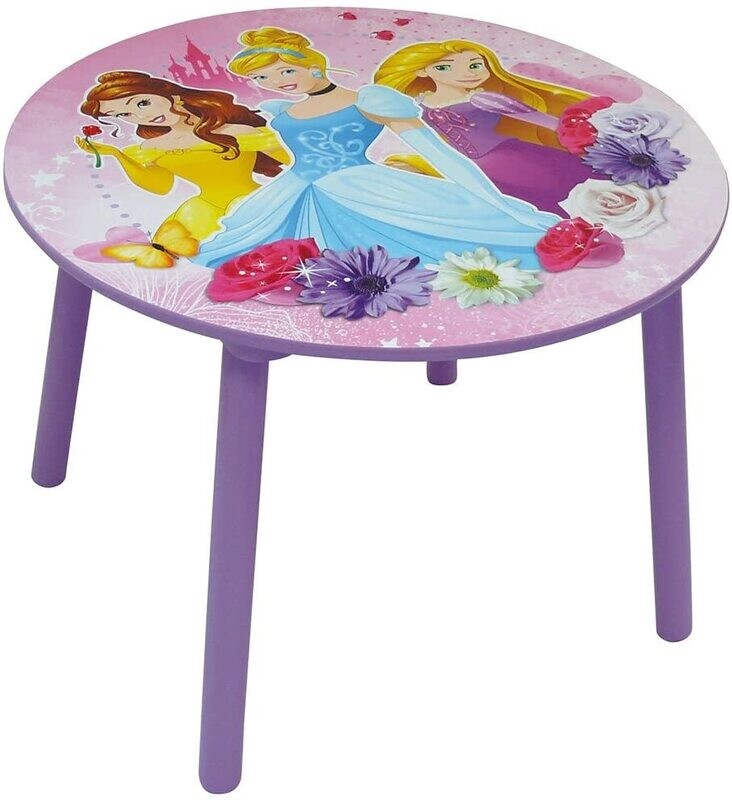 DISNEY PRINCESSES - Table ronde en bois DISNEY PRINCESSES - Table ronde en bois