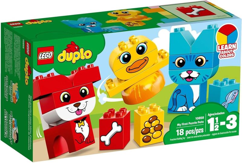 LEGO DUPLO - 10858 Puzzle animaux 1er âge