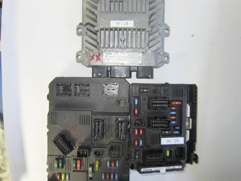 95-24 Kit Motore Citroen / Peugeot 5WS40110C-T 5WS40110CT SID 804 SID804 S118085200 J 9652474480 T118470004 J Diesel C 3 1.4