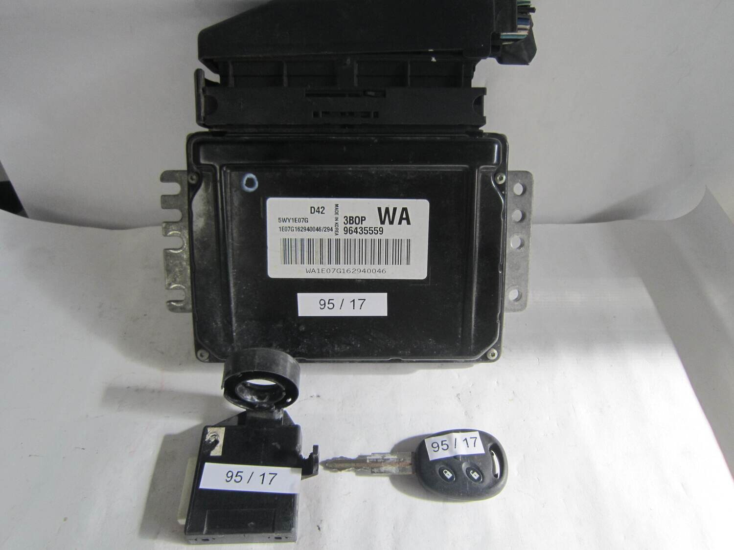 95-17 Kit Motore Chevrolet 5WY1E07G 96435559 3BOP WA 116RI-000004 96465962 Benzina AVEO MATIX 0.8